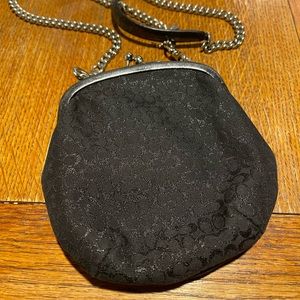 Vintage long chain Coach purse